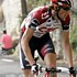 Frank Schleck attacks during the 7th and last stage of Paris-Nice 2007